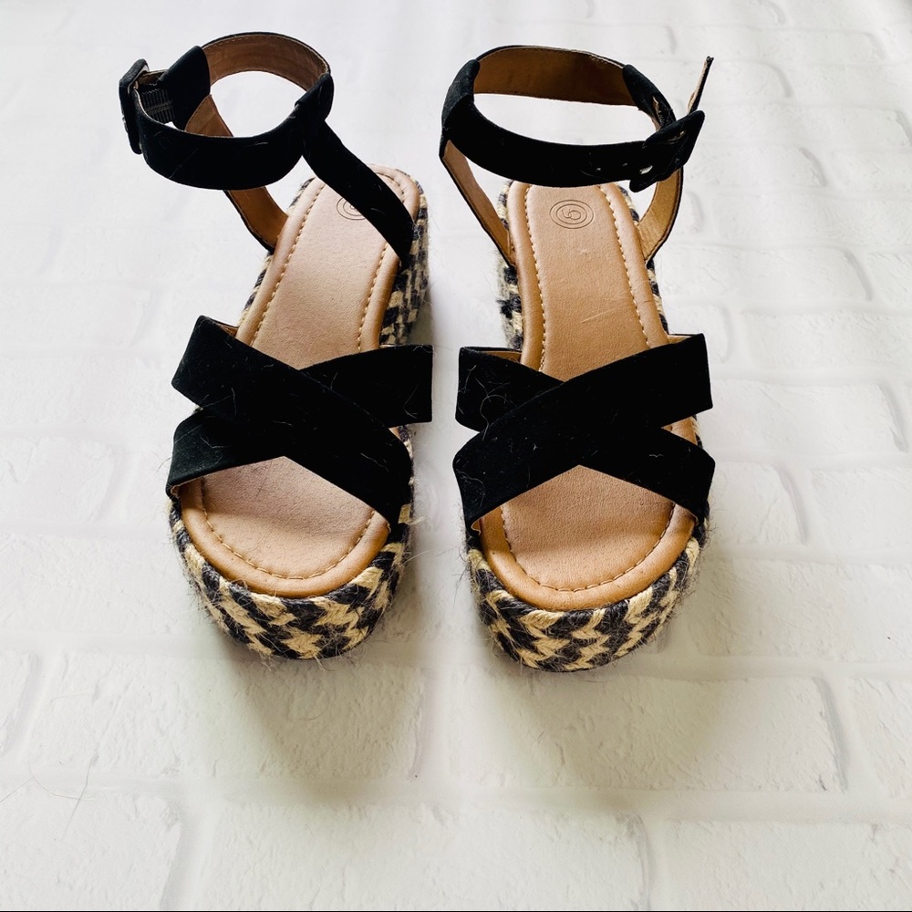 Urban Outfitters Espadrille Flatform Sandals